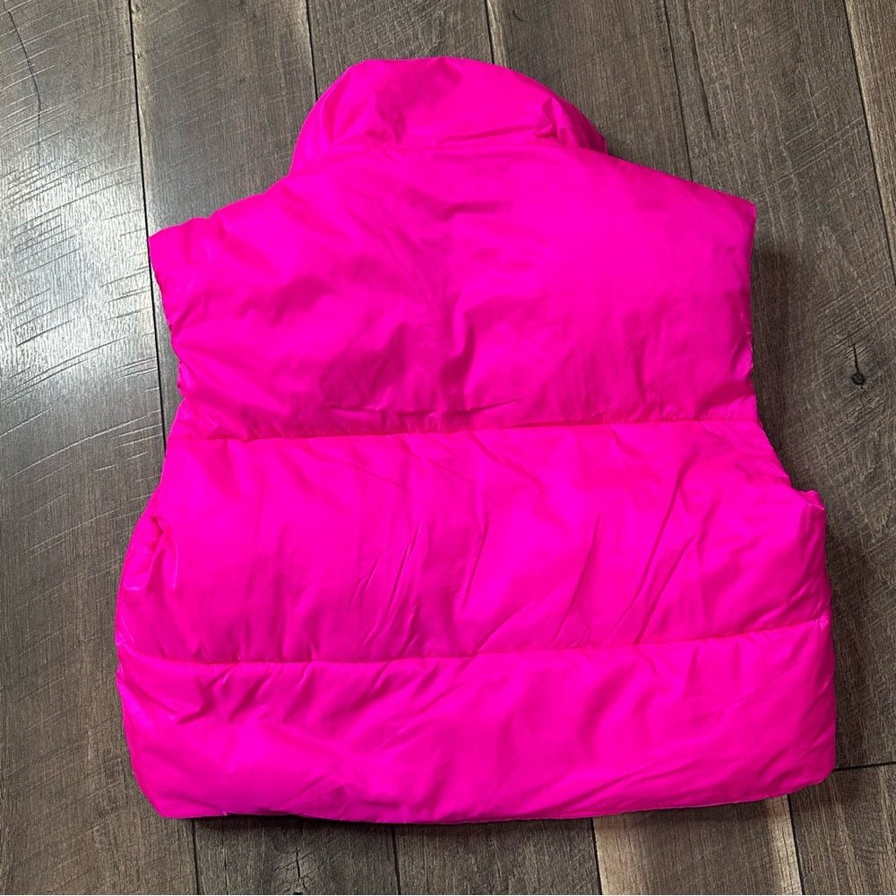 Unbranded Hot Pink Puffer Vest