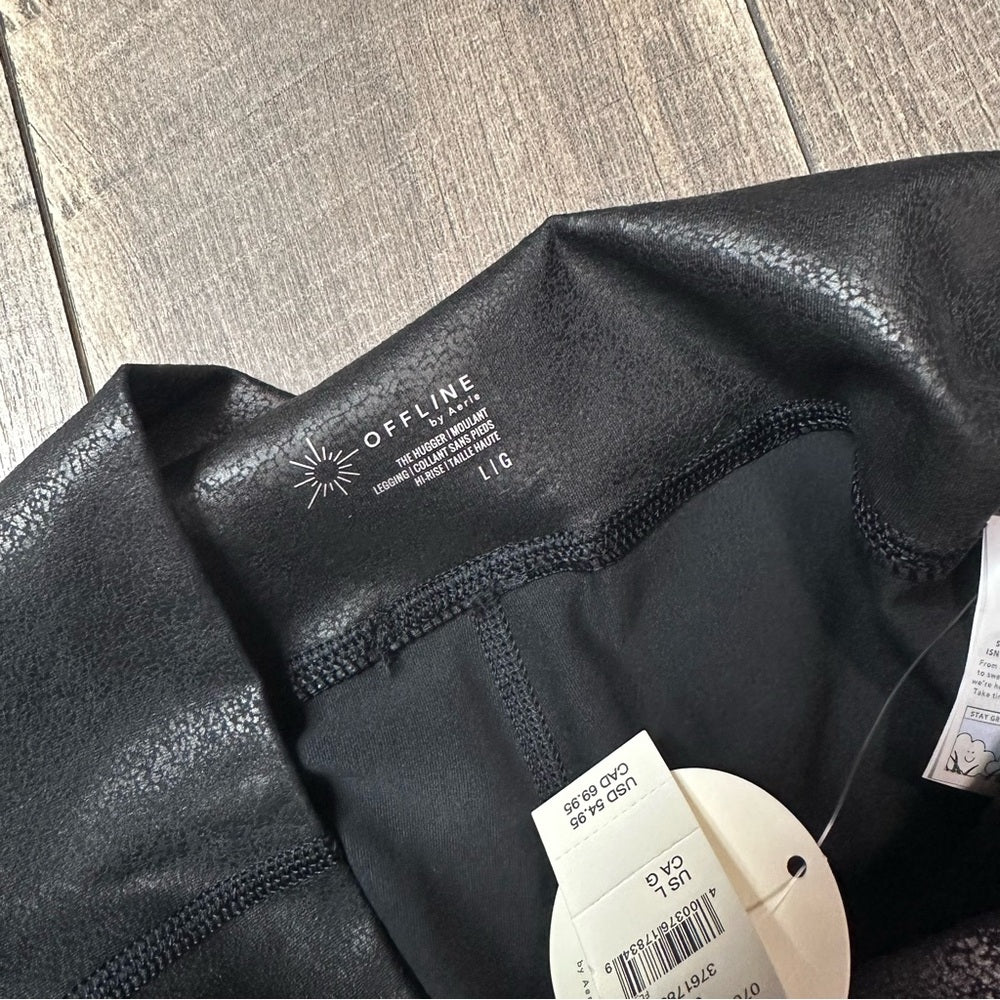 Aerie Offline The Hugger Crossover Waist Leggings