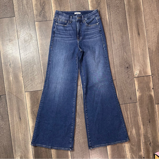 Good American Good Waist Palazzo Jeans