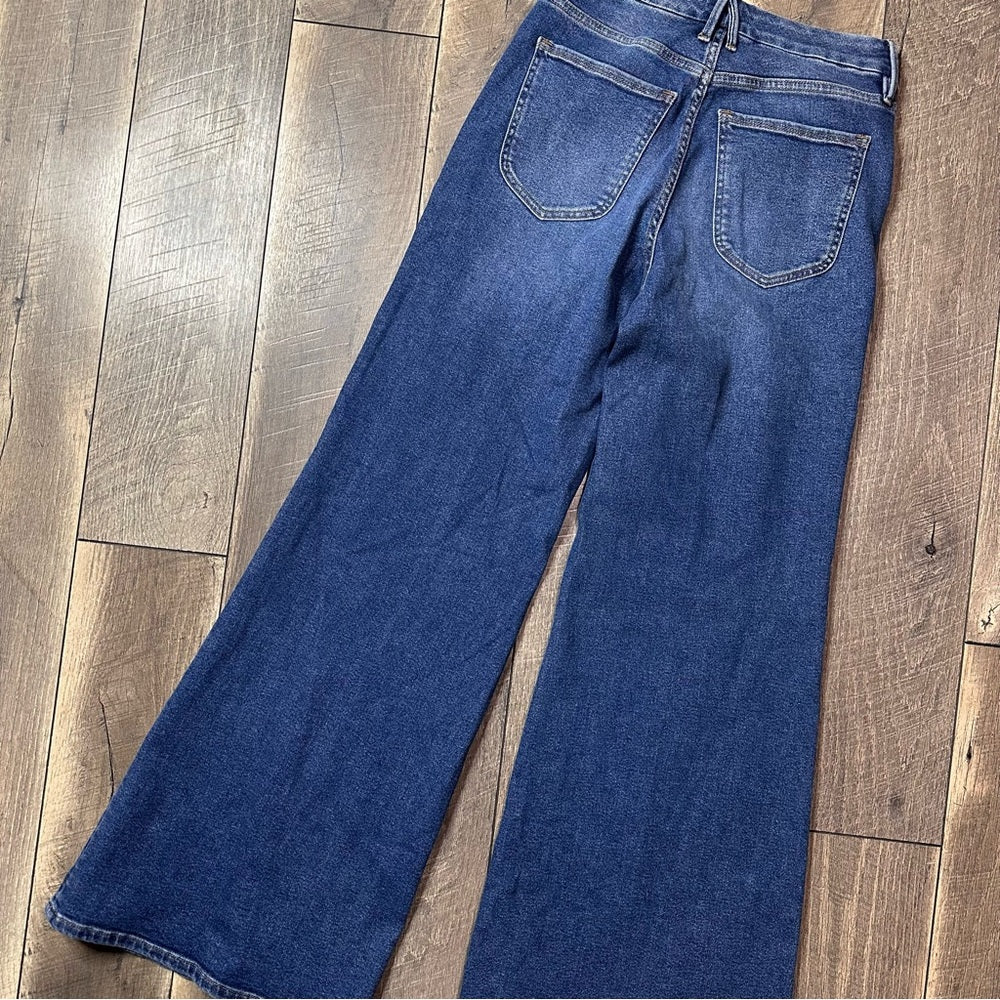 Good American Good Waist Palazzo Jeans