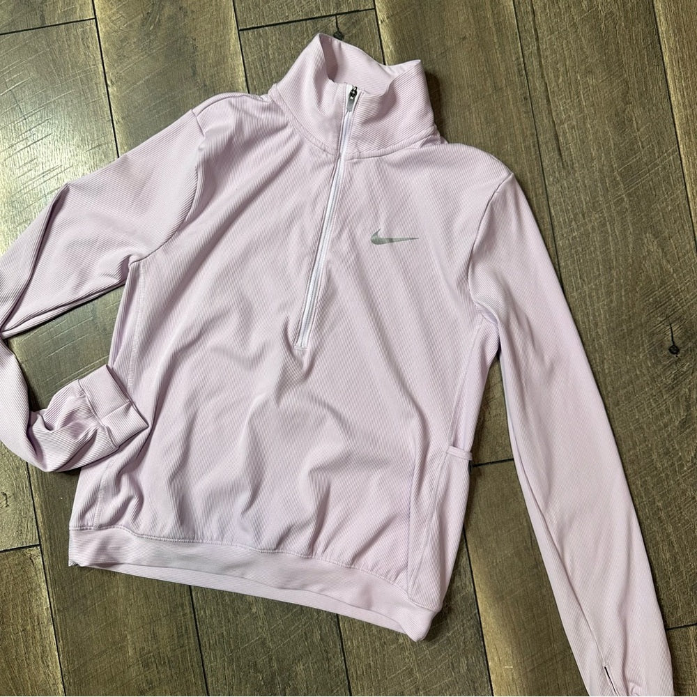 Nike Lavender 1/2 Zip Running Pullover