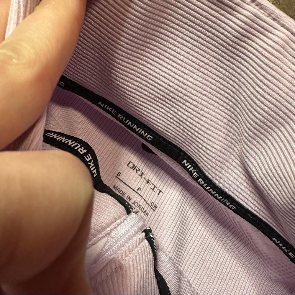 Nike Lavender 1/2 Zip Running Pullover