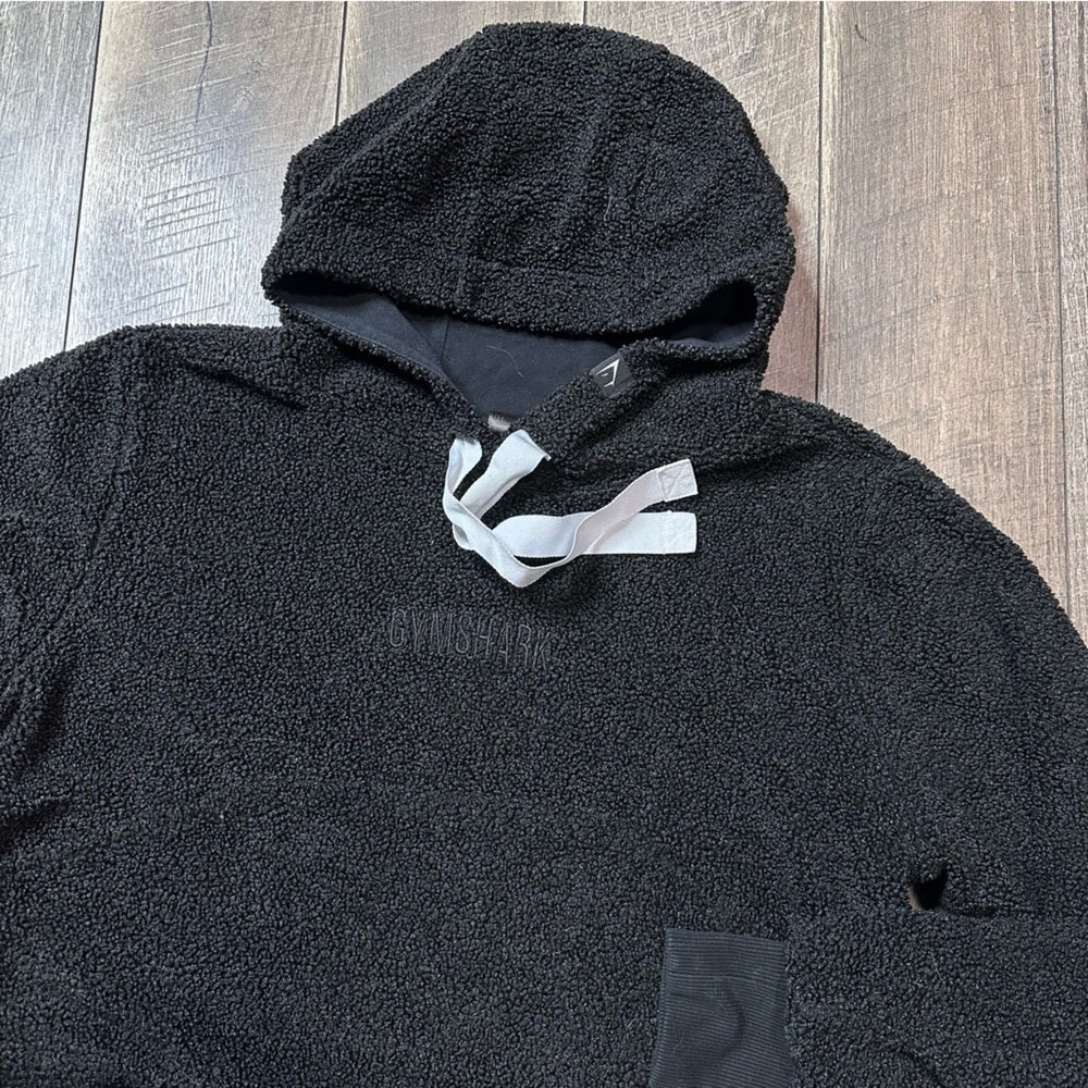 Gymshark Borg Sherpa Crop Hoodie