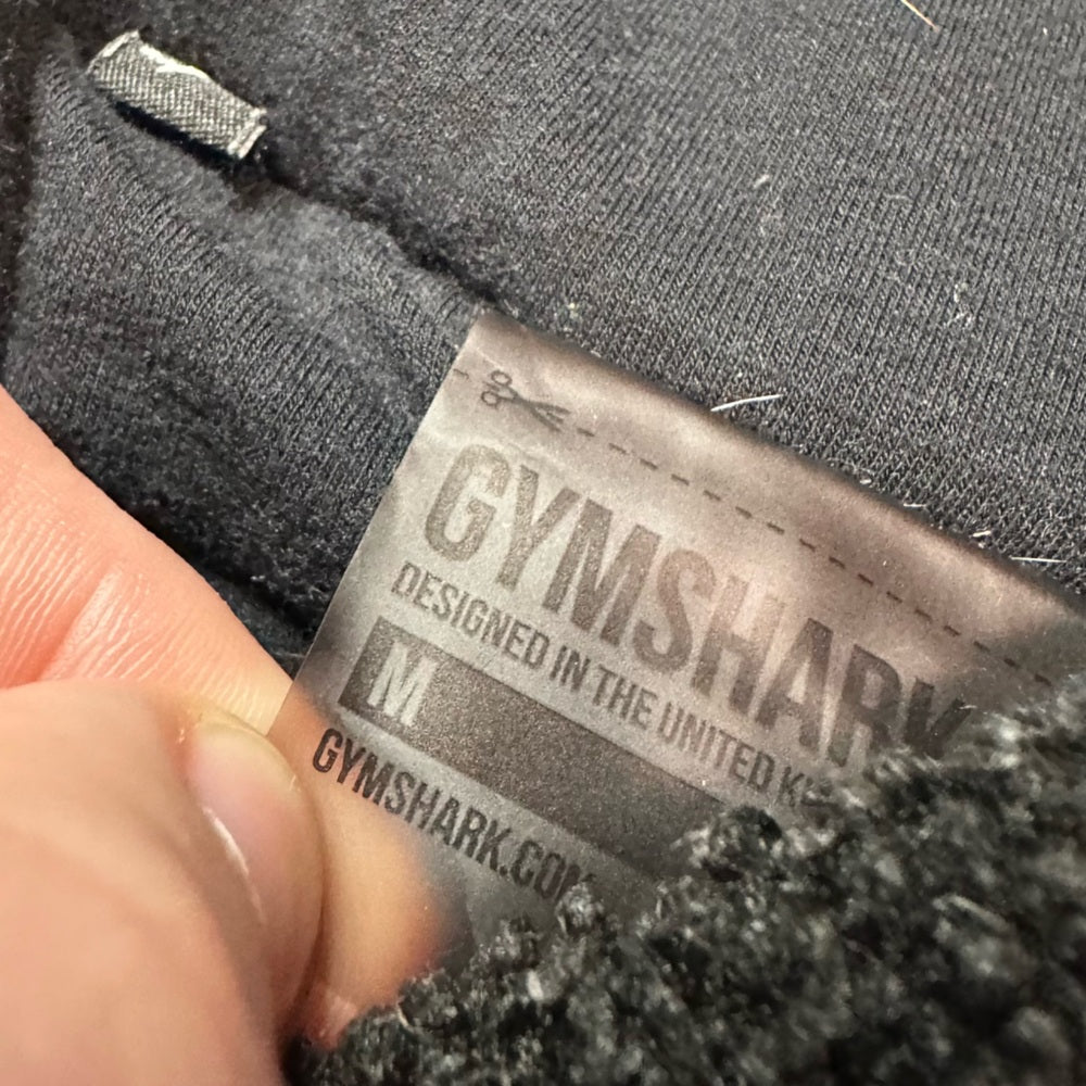 Gymshark Borg Sherpa Crop Hoodie