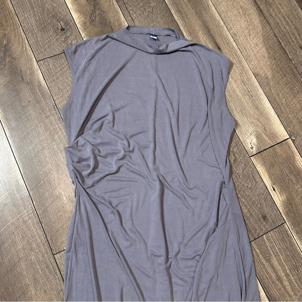 Old Navy High Neck Cinch Side Bodycon Dress