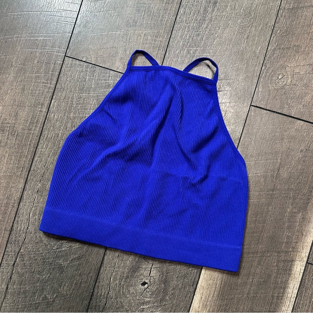 Zenana Ribbed Crop Top