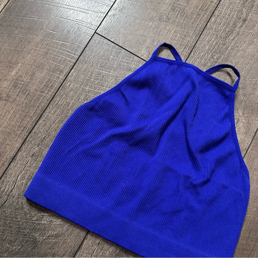 Zenana Ribbed Crop Top