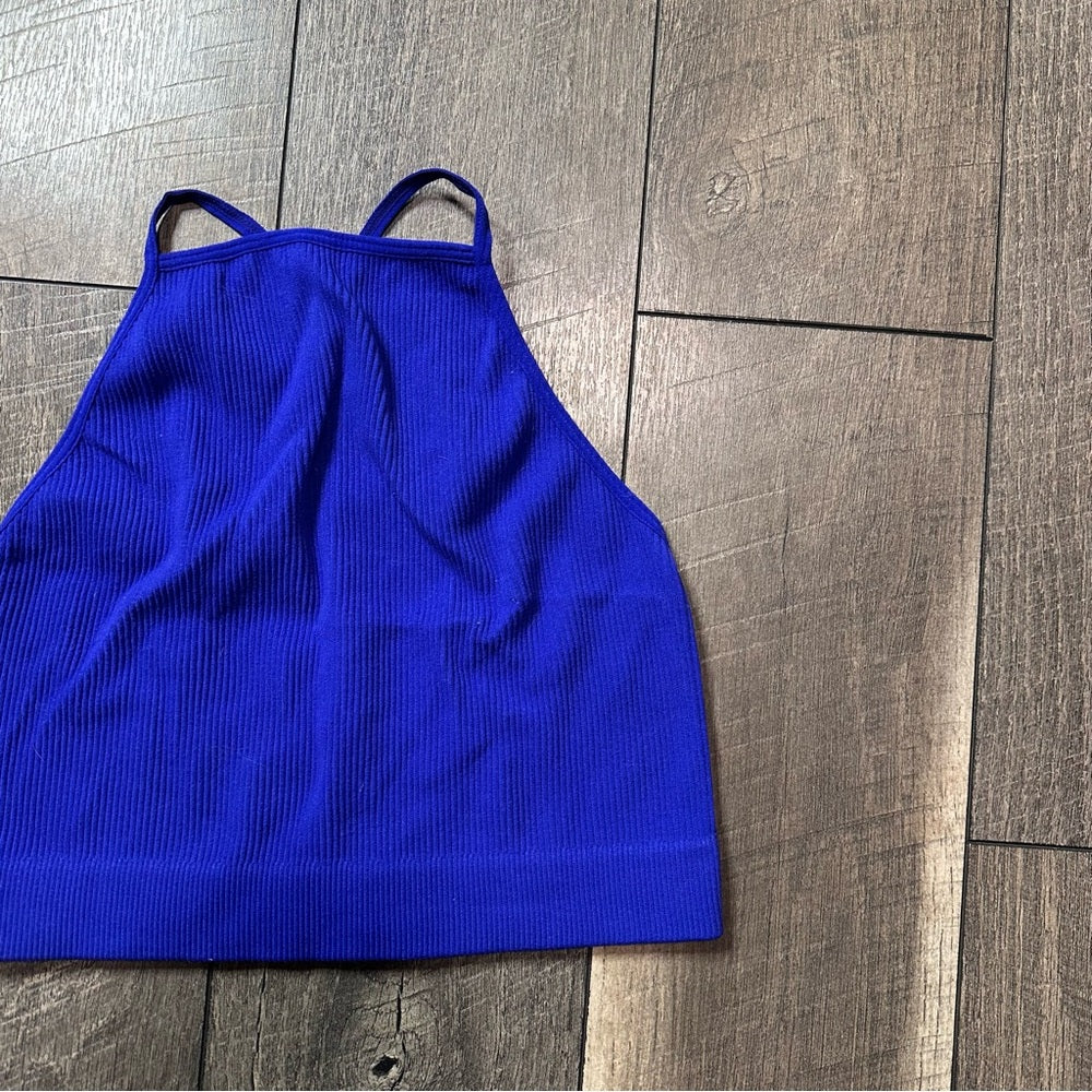 Zenana Ribbed Crop Top