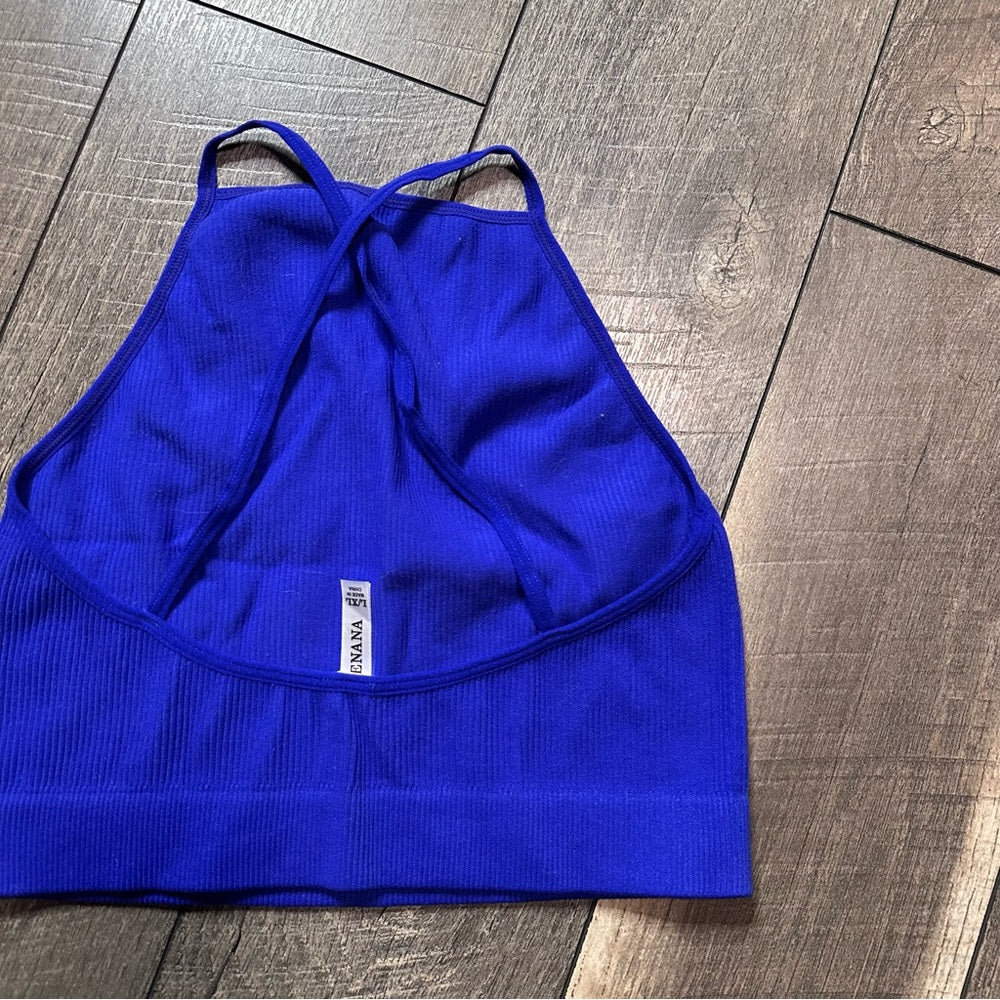 Zenana Ribbed Crop Top