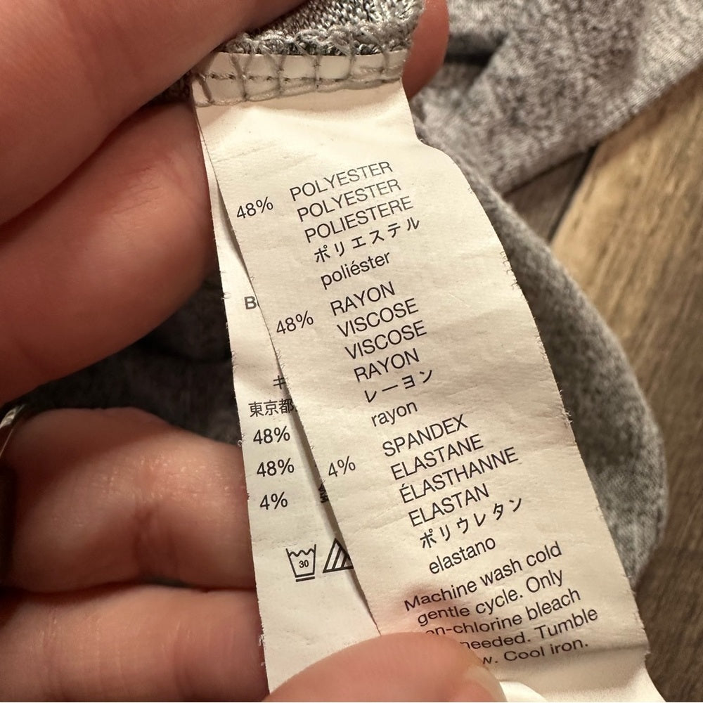 Gap Heathered Long Sleeve Top