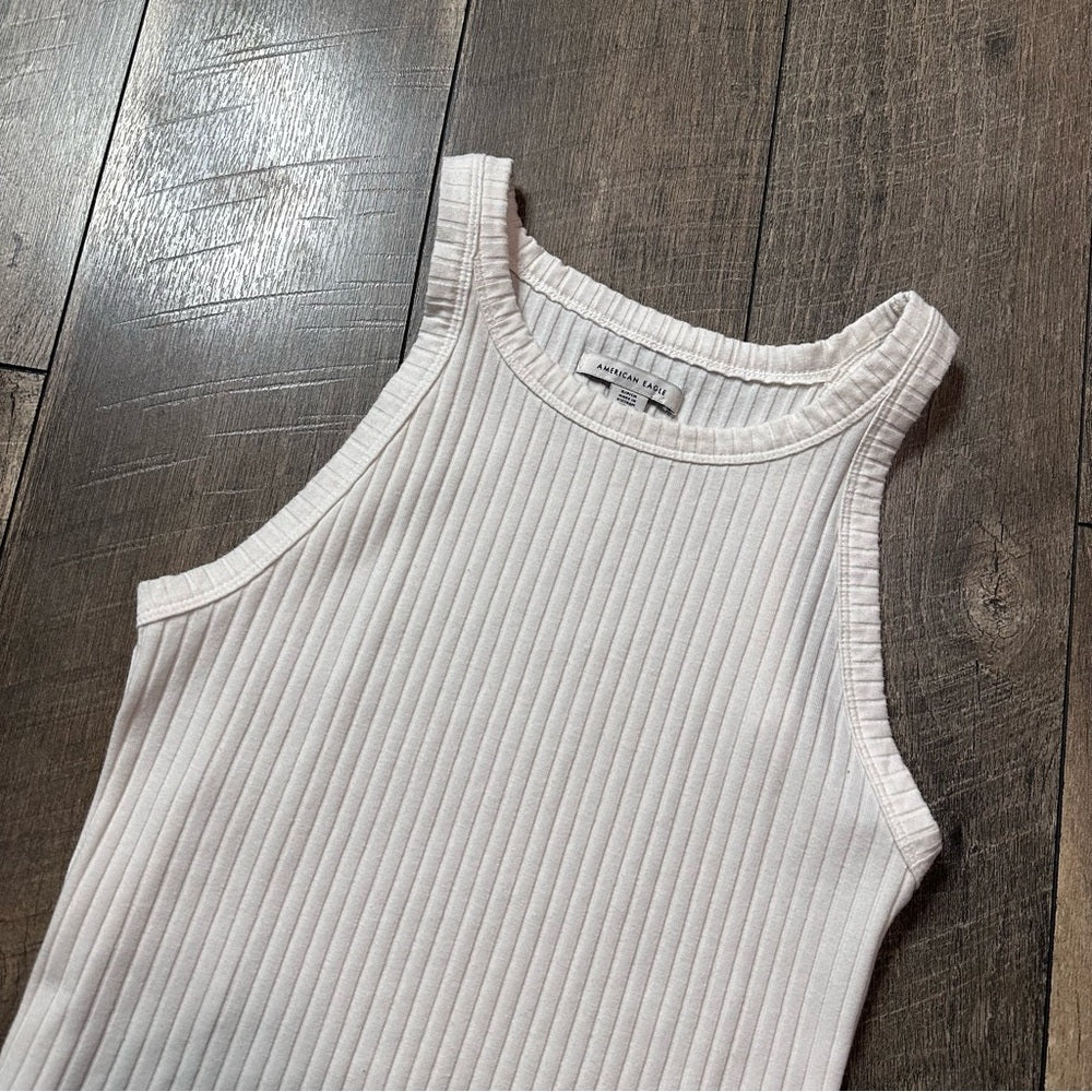 American Eagle Hi Neck Tank Top