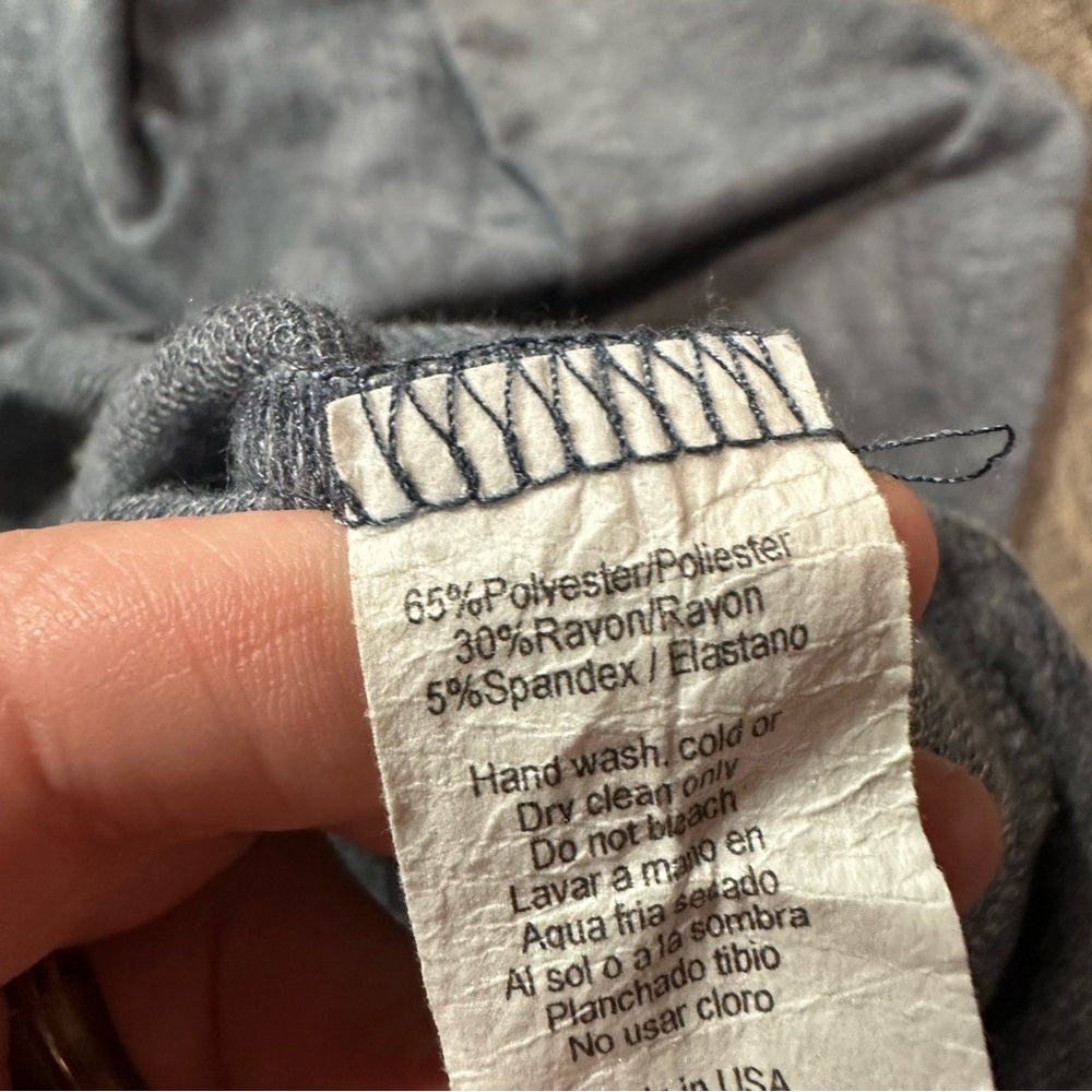 Cotton Bleu Tie Dye Cold Shoulder Pullover