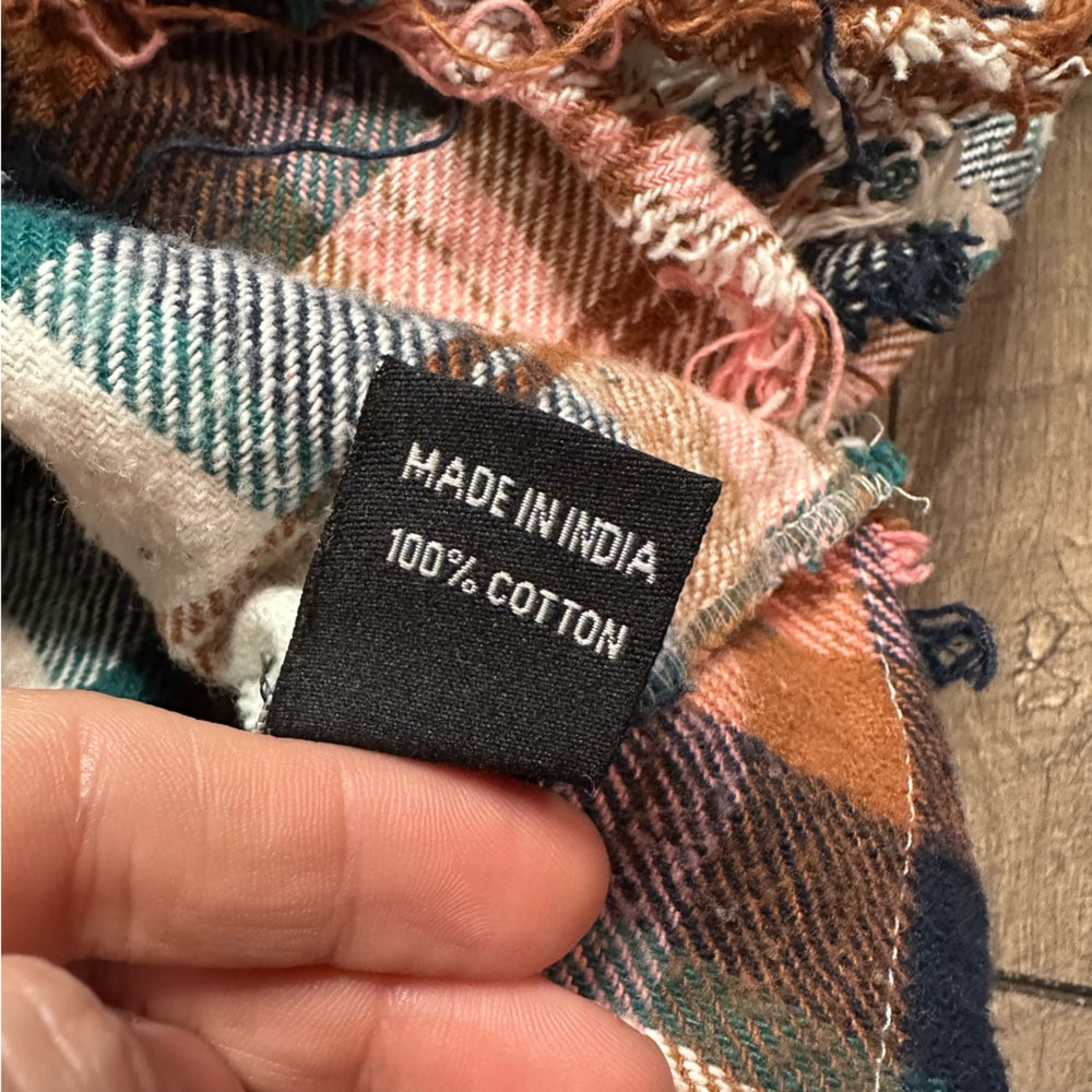 Thrill Jeans Plaid Flannel Button Down Shacket