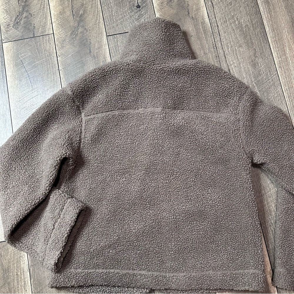 H&M Sherpa Zip Up Jacket