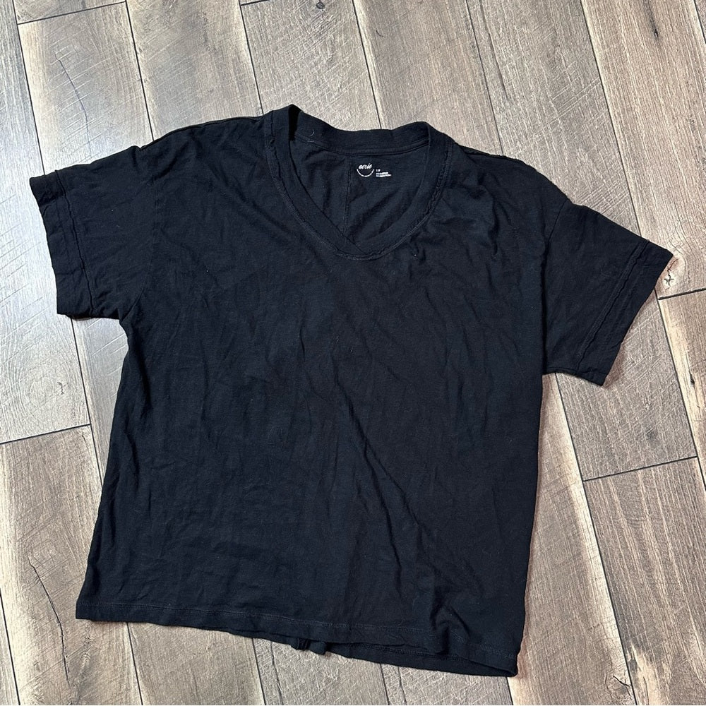 Aerie Oversized V Neck T-Shirt