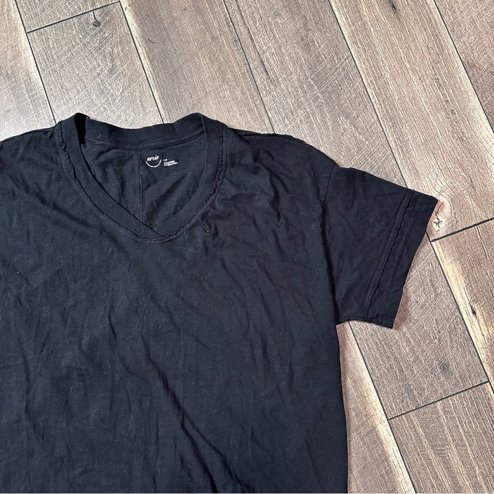 Aerie Oversized V Neck T-Shirt