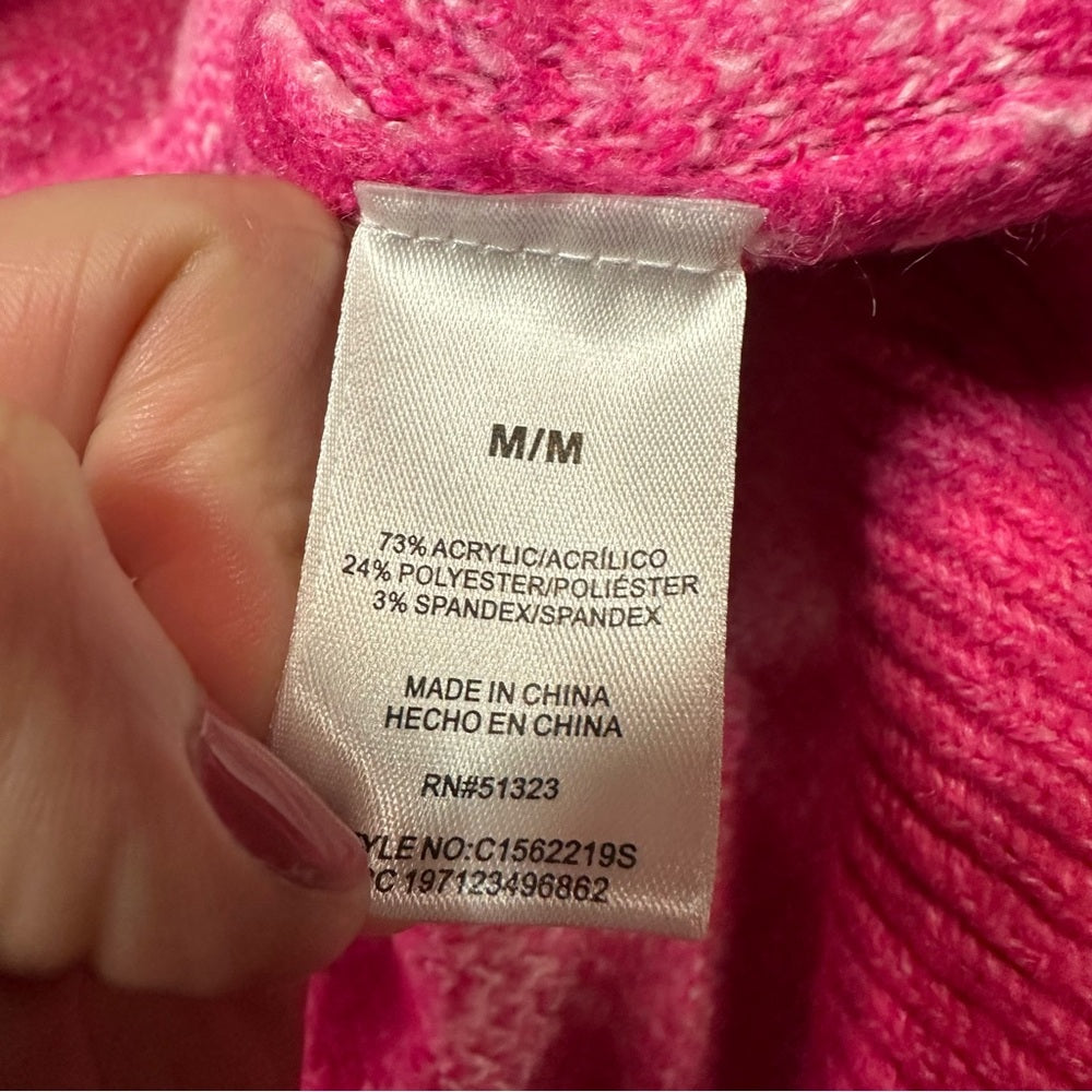 Vince Camuto Heart Crewneck Sweater