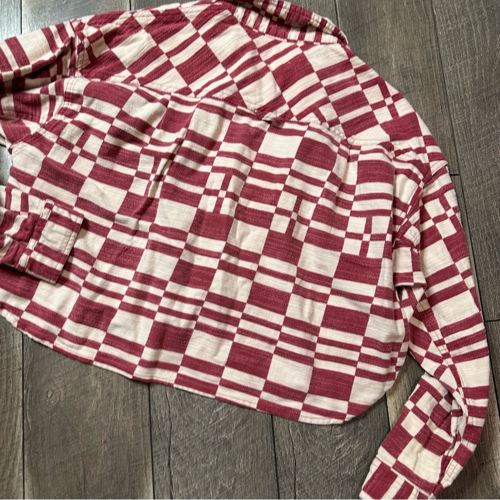 BDG Oversized Crop Button Down