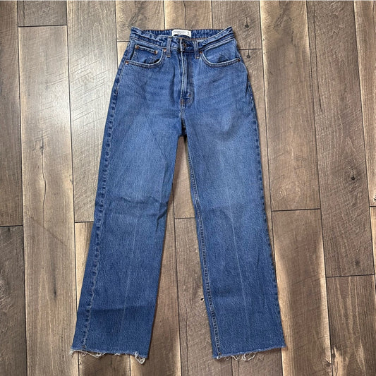 Abercrombie & Fitch Curve Love The 90’s Relaxed Jeans