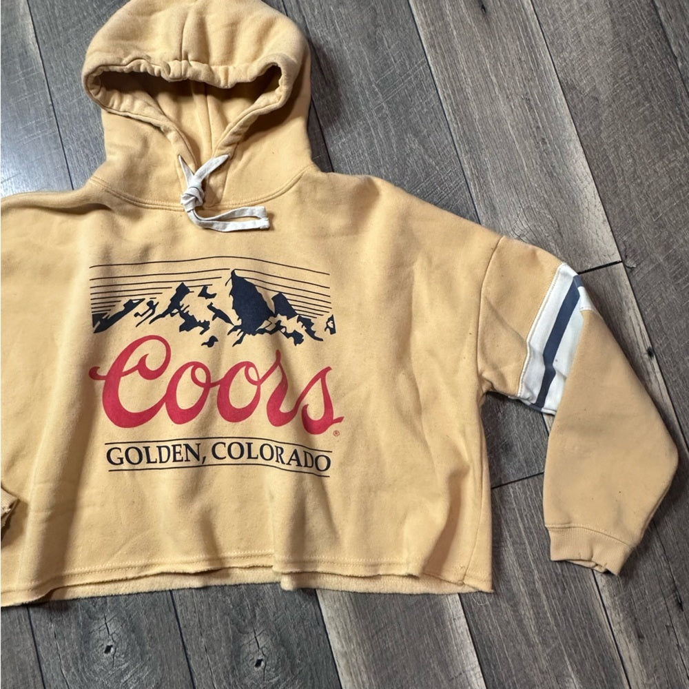Coors Crop Hoodie