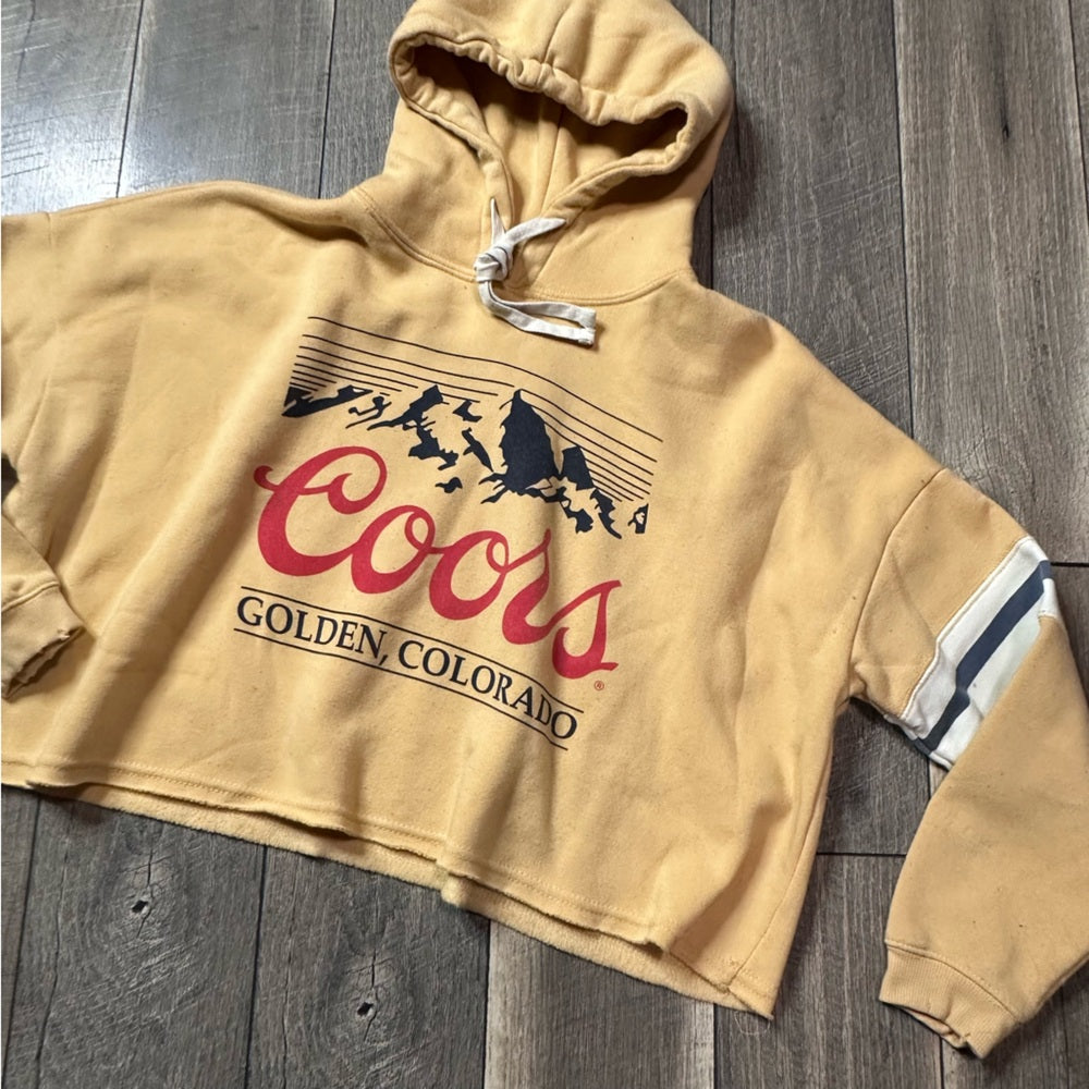 Coors Crop Hoodie