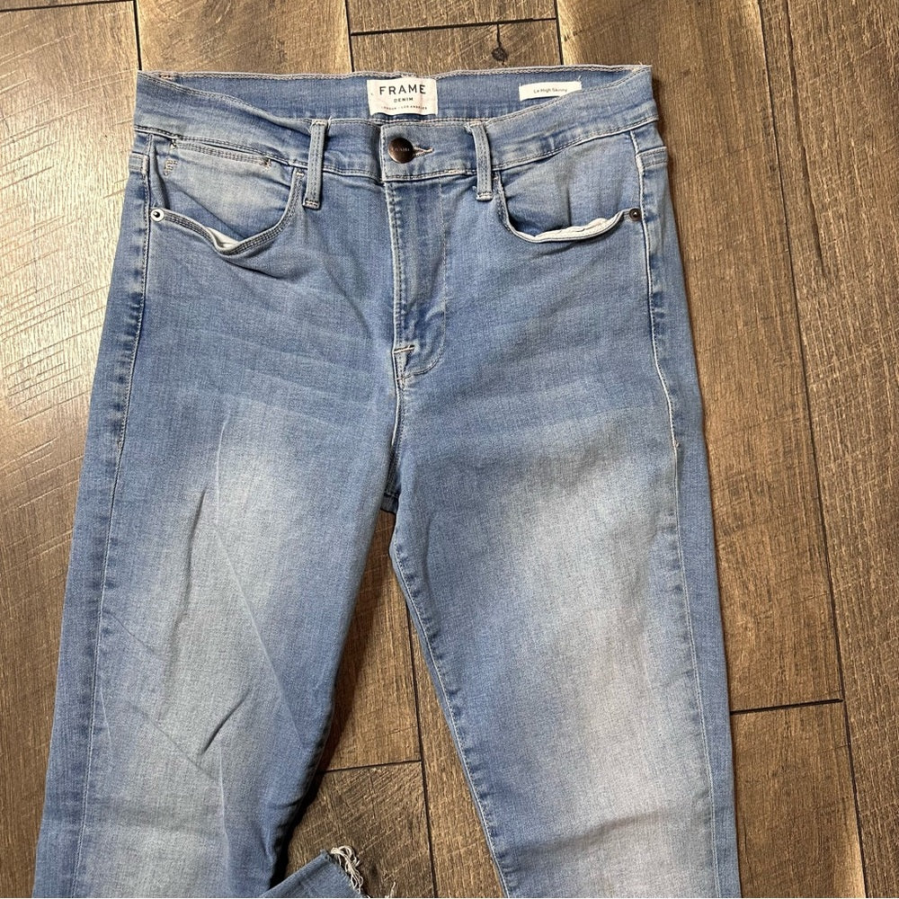 Frame Le High Skinny Jeans