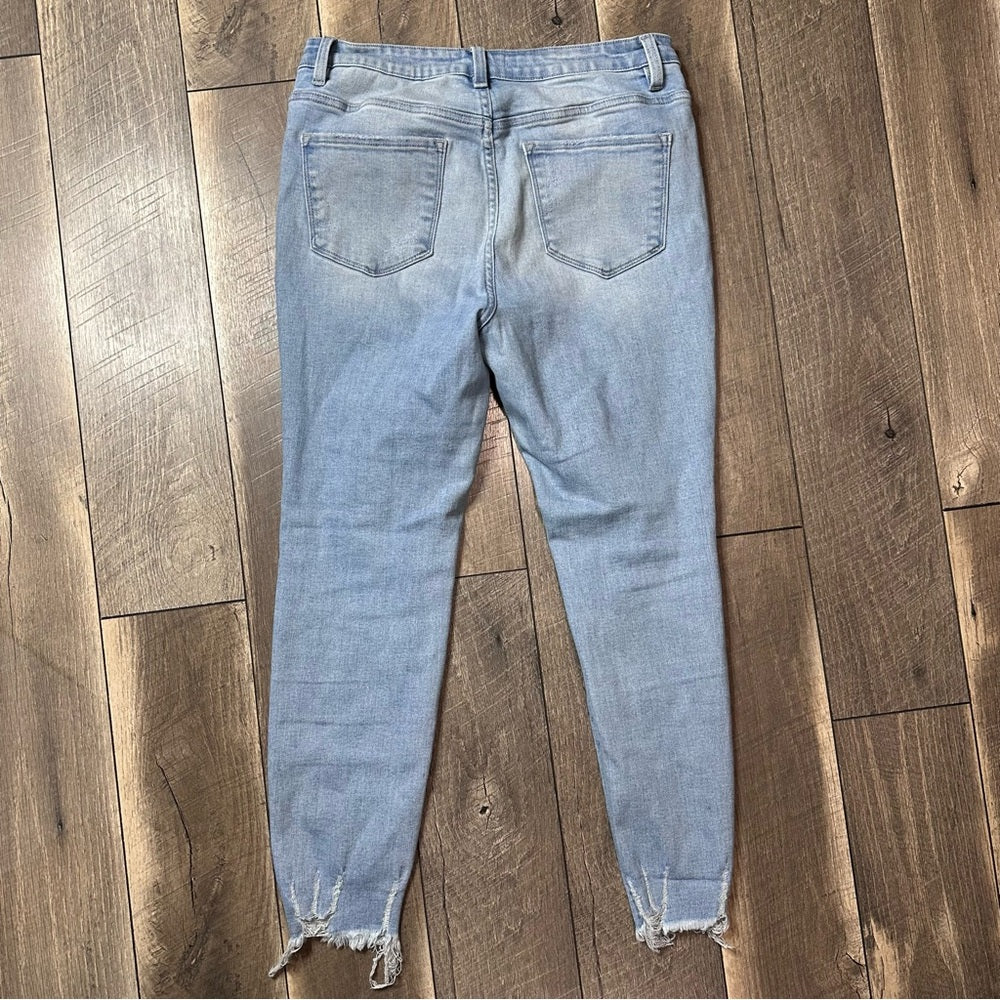 Zenana Distressed Skinny Jeans