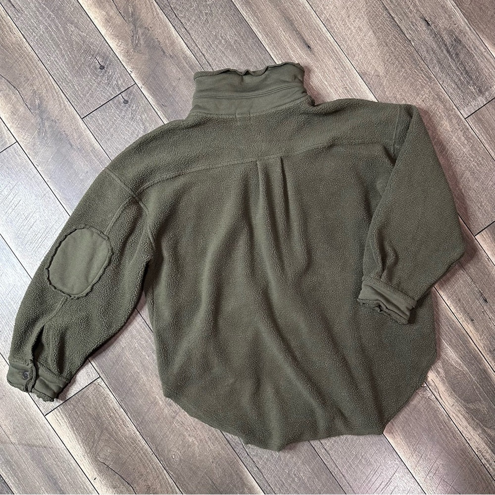 Blue Buttercup Fleece Shacket