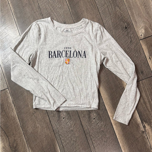 Hollister “Barcelona” Long Sleeve Top