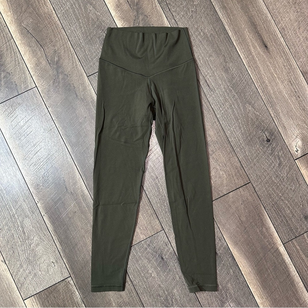 Aerie Offline Real Me 7/8 Olive Leggings
