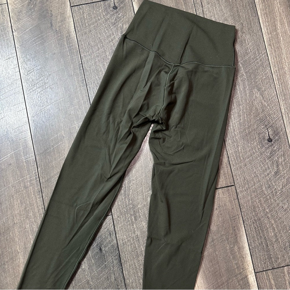 Aerie Offline Real Me 7/8 Olive Leggings