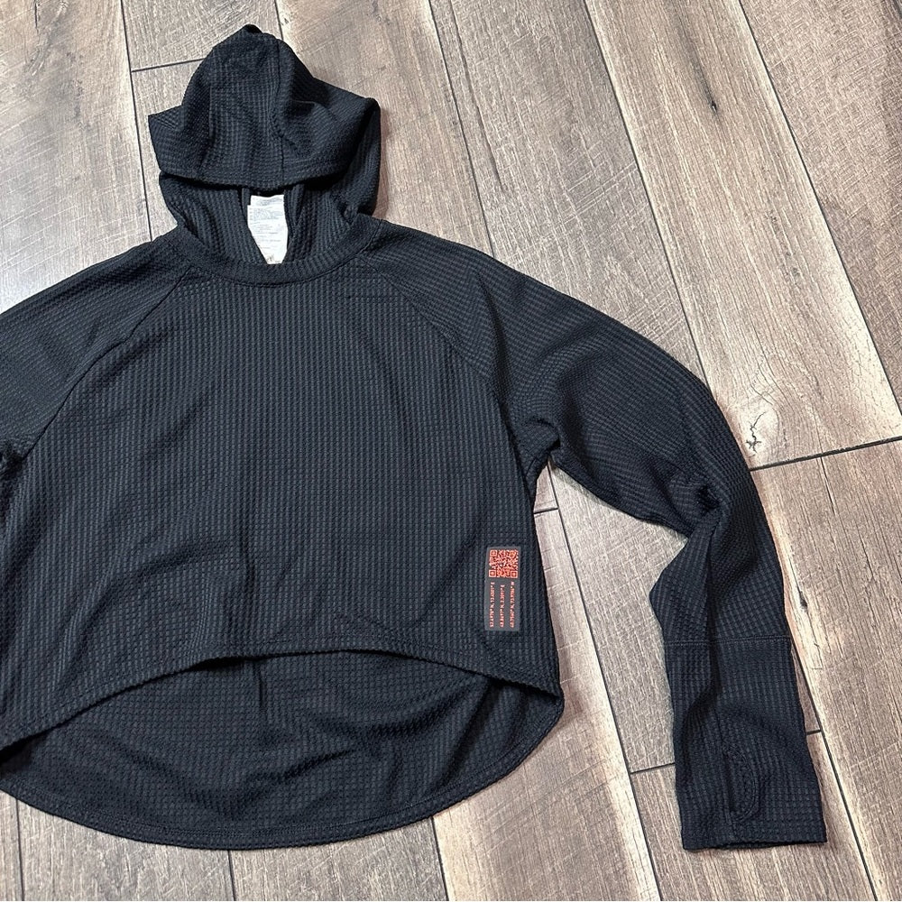Adidas Crop Lightweight Hooded Pullover