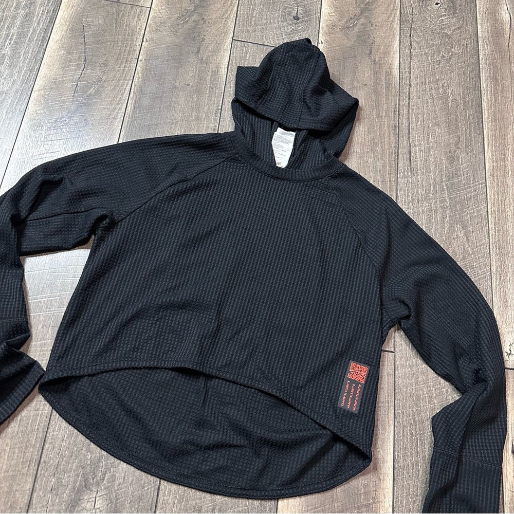 Adidas Crop Lightweight Hooded Pullover