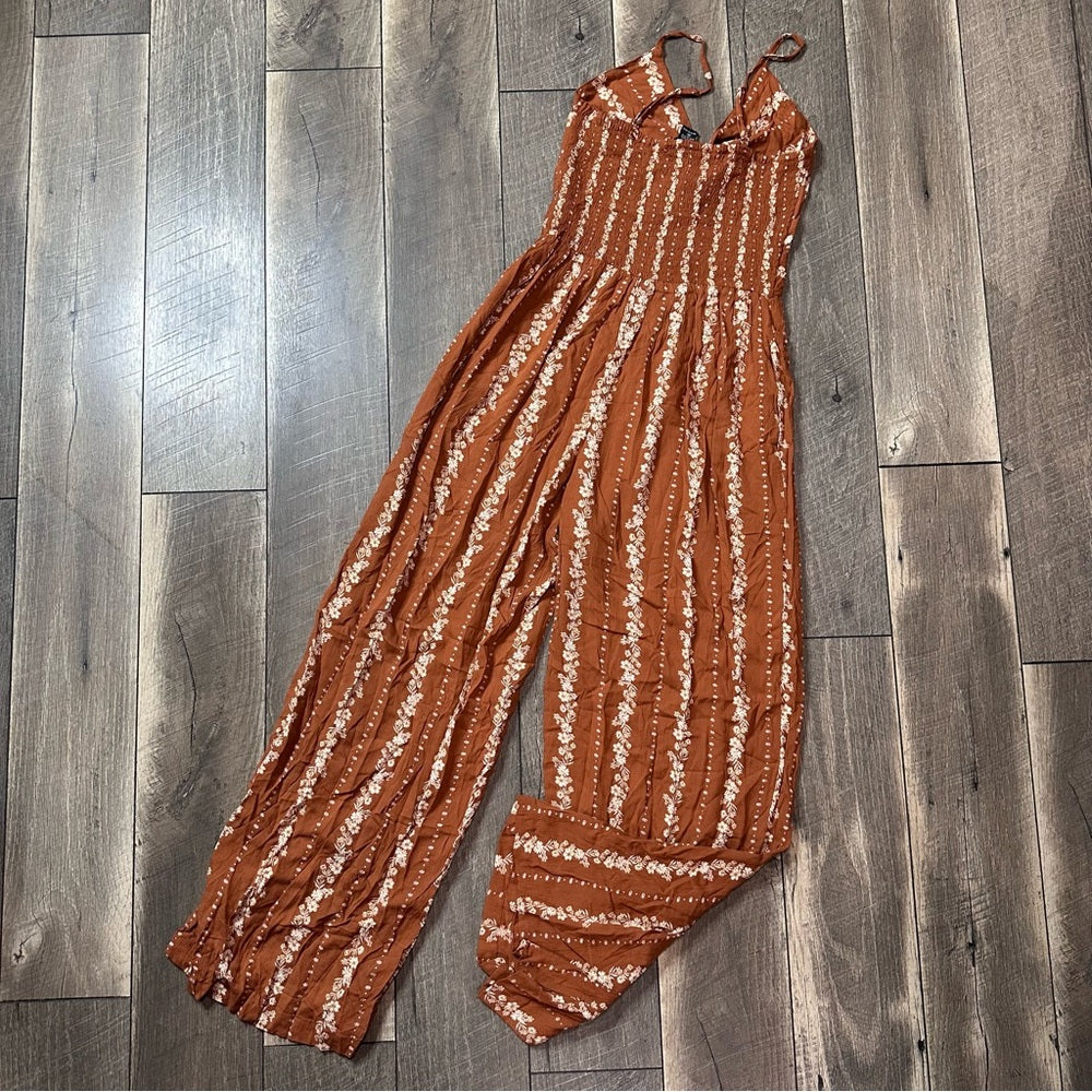 Angie Wide Leg Jumpsuit