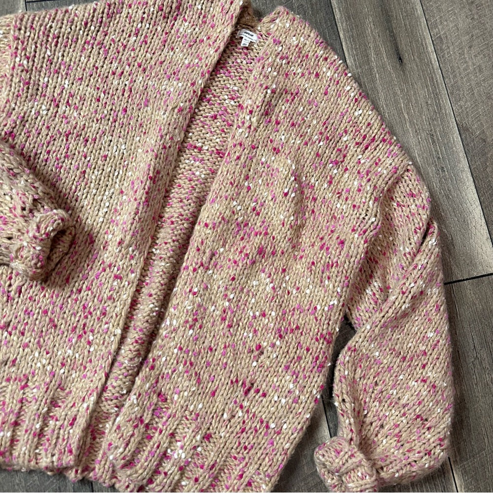 Aerie Chunky Knit Oversized Open Cardigan