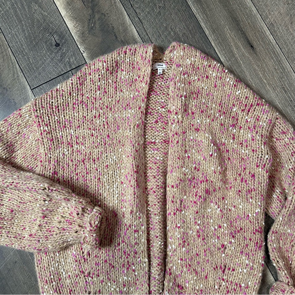 Aerie Chunky Knit Oversized Open Cardigan