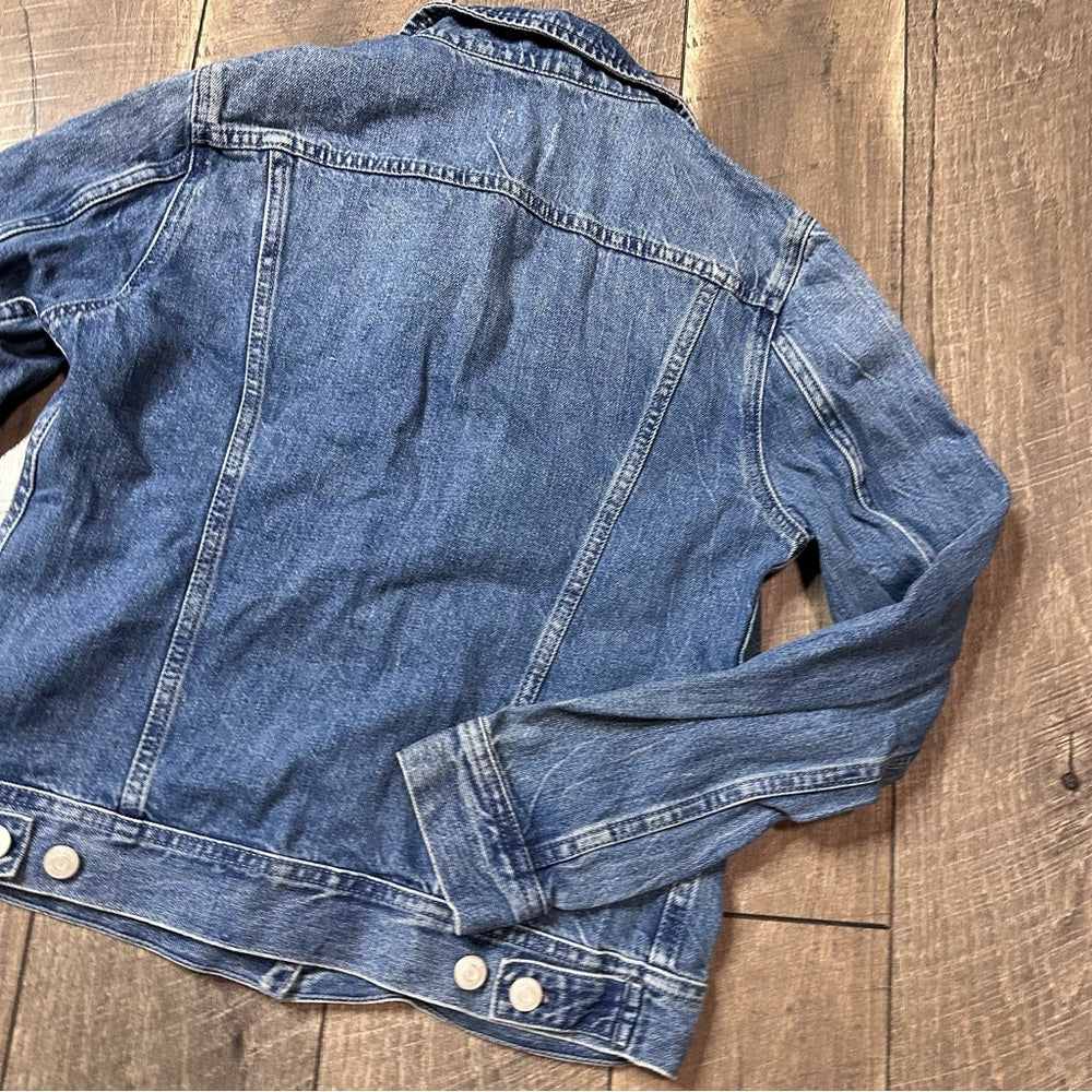 J. Crew Denim Button Down Jacket