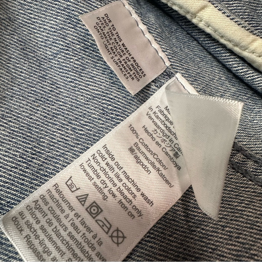 J. Crew Denim Button Down Jacket