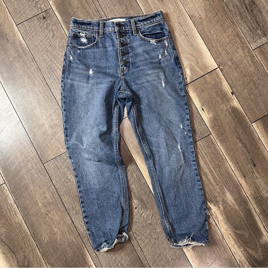 Abercrombie & Fitch The Mom Hi Rise Jeans