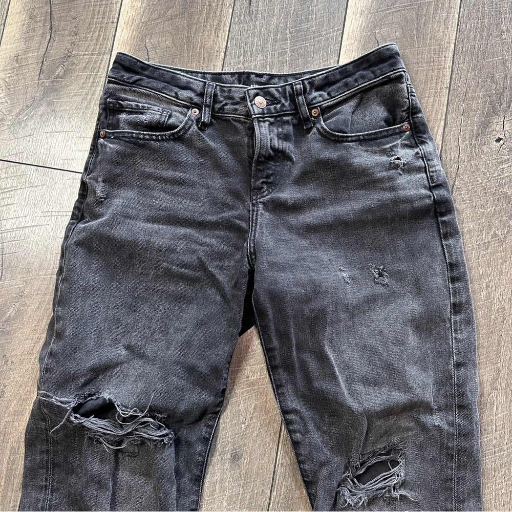 Express Boyfriend Low Rise Jeans