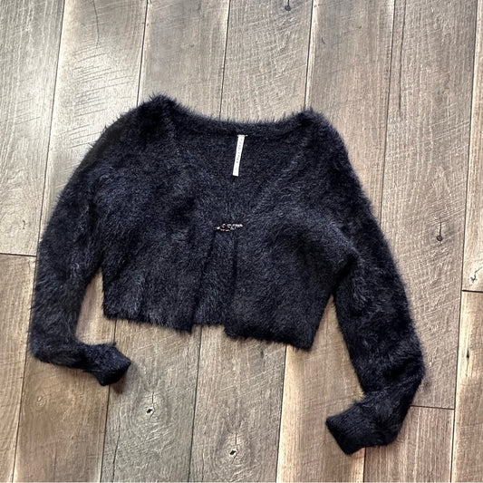 Fabletics Fuzzy Crop Sweater