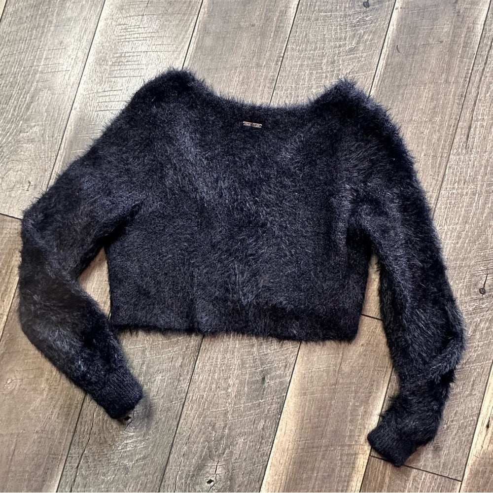 Fabletics Fuzzy Crop Sweater