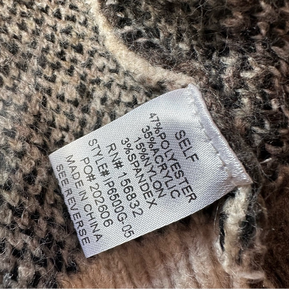 BiBi Leopard Open Cardigan