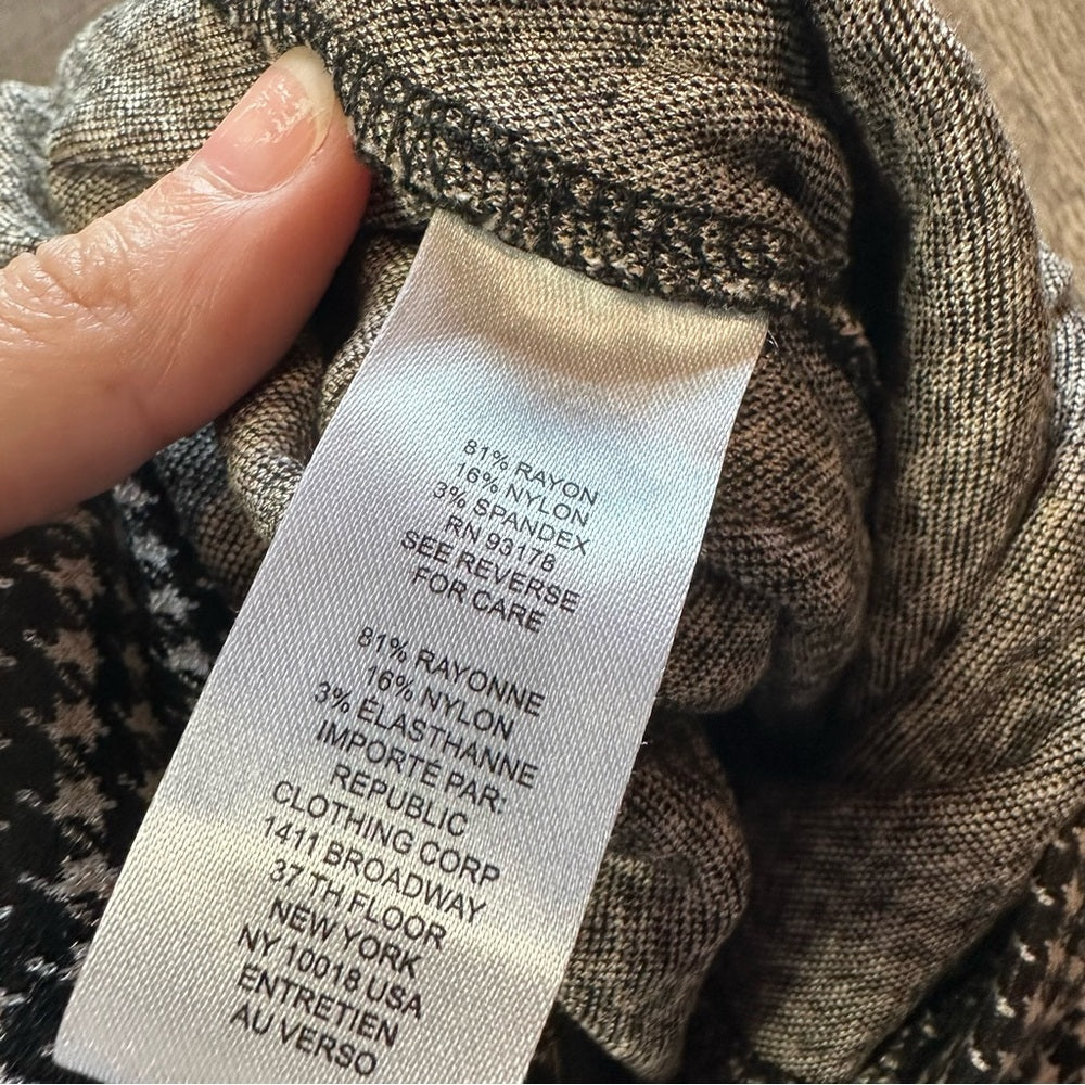 Truth by Republic Bootcut Houndstooth Pants