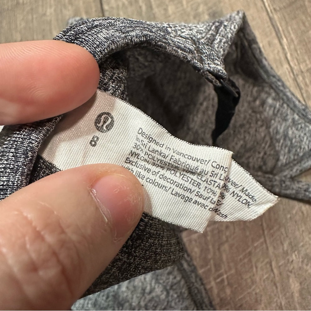 Lululemon Ebb to Street Bra *Light Support, C/D Cup
Heathered Grey