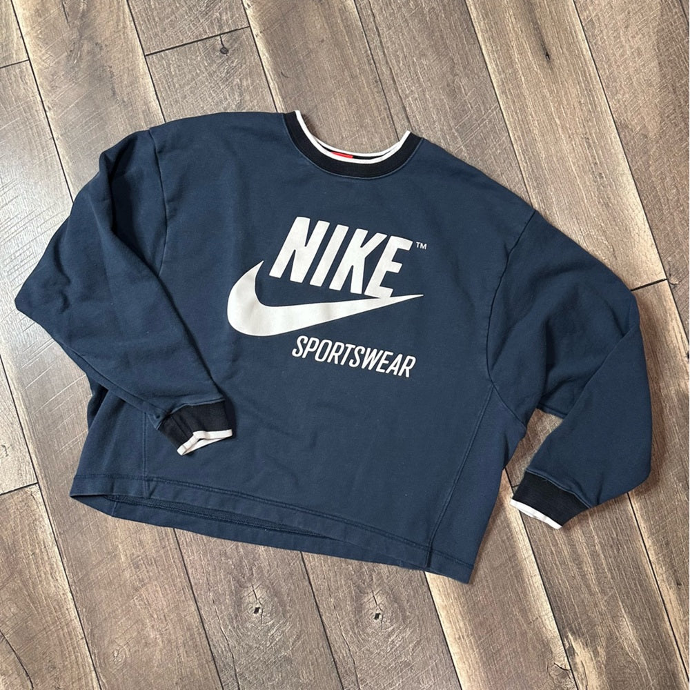 Nike Oversized Crop Crewneck