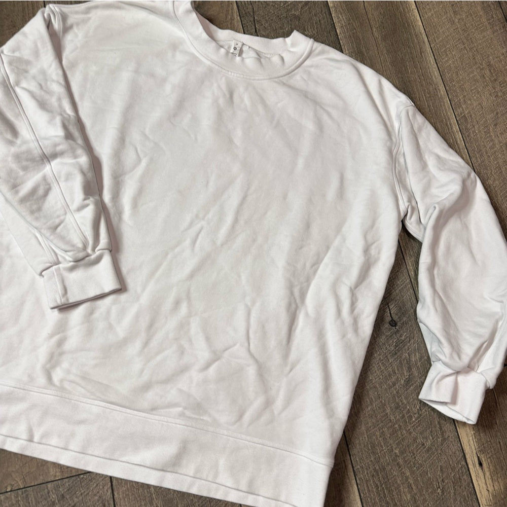 Lululemon Perfectly Oversized Crewneck
White