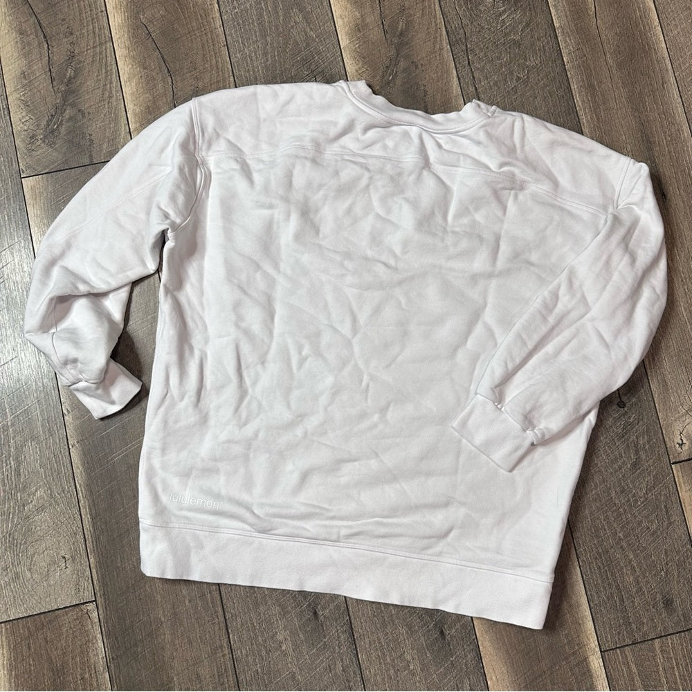 Lululemon Perfectly Oversized Crewneck
White