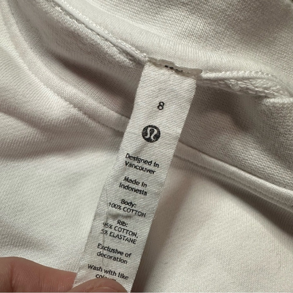 Lululemon Perfectly Oversized Crewneck
White