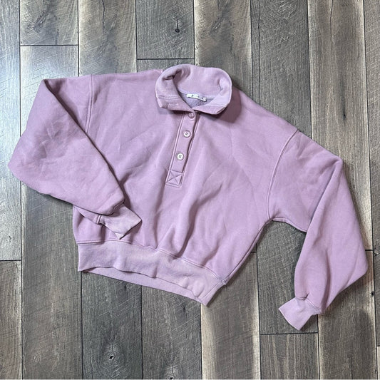 Cupshe Collared Button Pullover